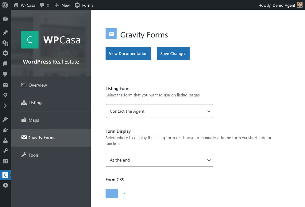 wpcasa-gravityforms-settings