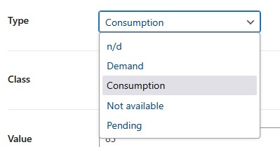 WPCasa Energy Efficiency Listings Settings Type